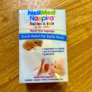 Neilmed nasal-oral aspirator naspira for babies and kids